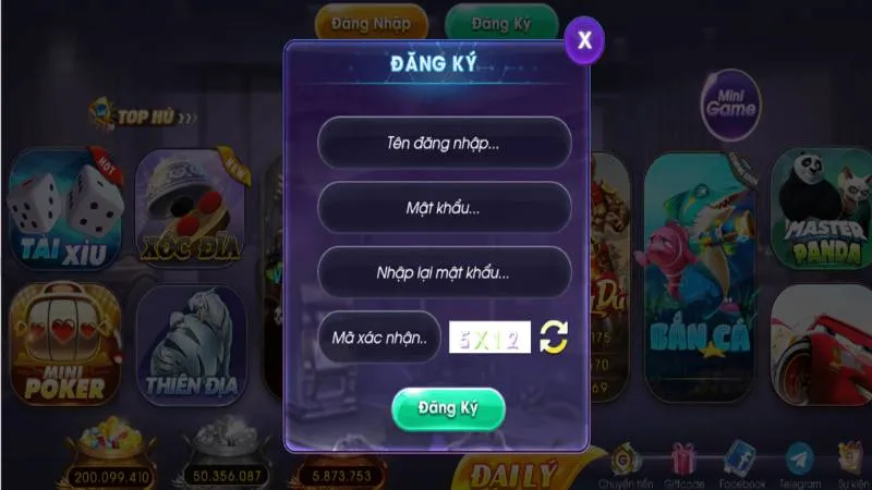 Hướng dẫn đăng ký tài khoản Go86 mới 