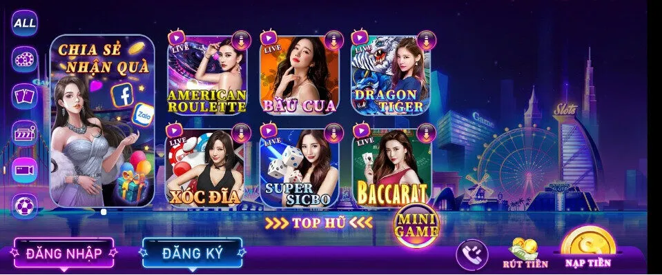 Điểm qua những trò chơi hot tại cổng game Thiên Địa 88