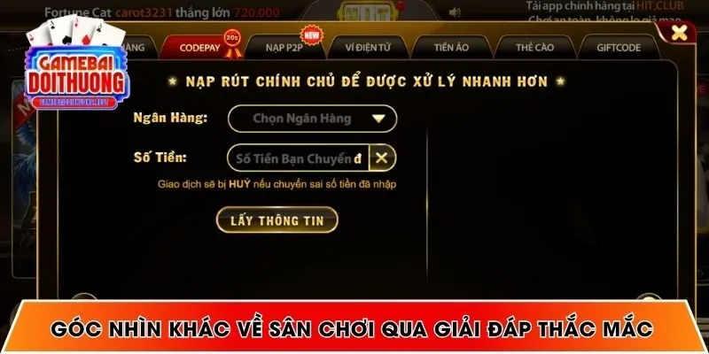 Góc nhìn khác về sân chơi qua giải đáp thắc mắc